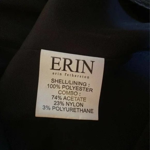 Erin Fetherston Sheath Dress Black Floral Lace - Picture 7 of 7